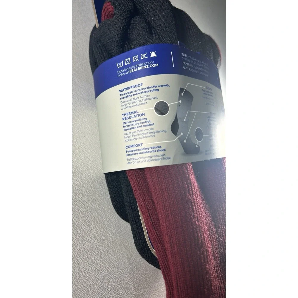 Sealskinz Men's Waterproof Extreme Cold Weather Mid Length Socks XL - Picture 5 of 6